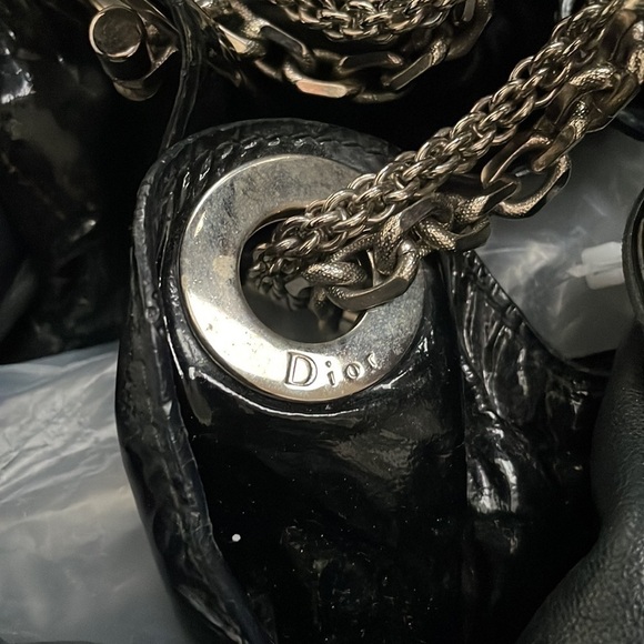 COPY - Authentic Christian Dior Cannage Patent Leather - Picture 5 of 16